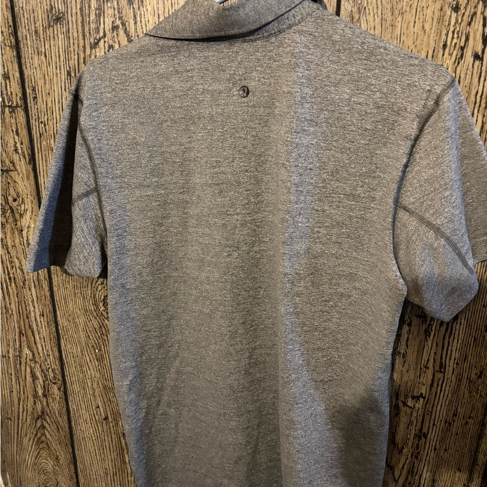 Lululemon Evolution Polo Button Down Mens Med - image 5